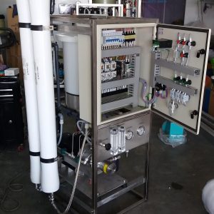 Seawater Reverse Osmosis Pilot System 250 little per hour